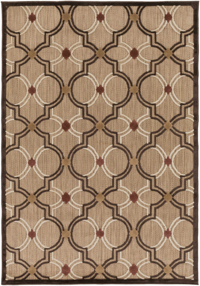 Edgemoor Geometric Olefin Rug - Clearance