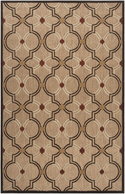 Edgemoor Geometric Olefin Rug - Clearance