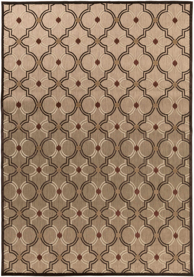 Edgemoor Geometric Olefin Rug - Clearance