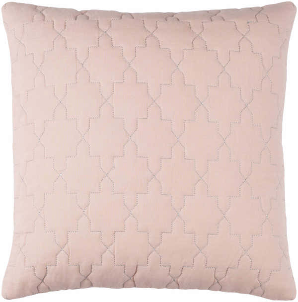 Edington Peach Diamond Print Throw Pillow - Clearance