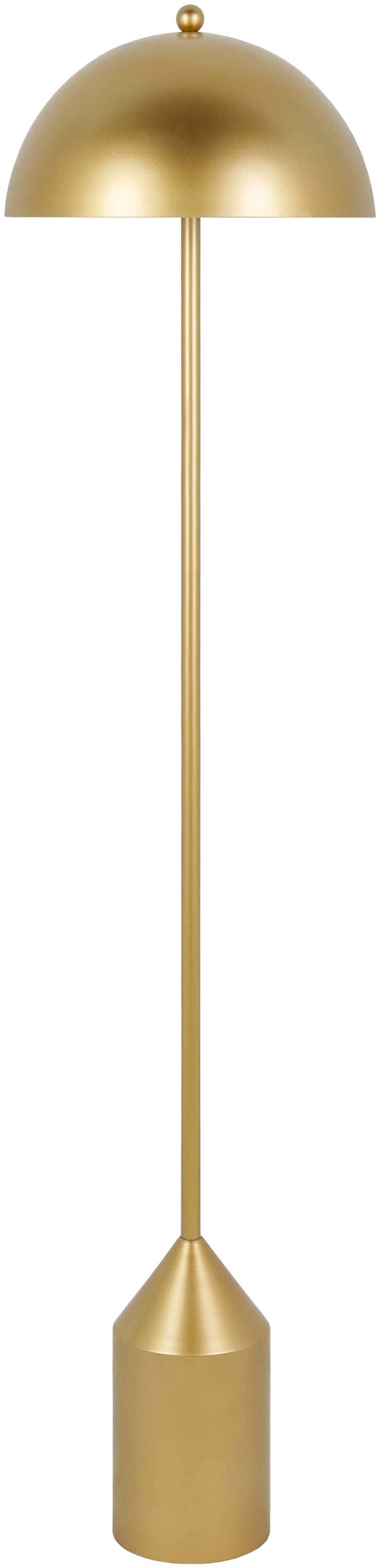 Landerneau Gold Floor Lamp