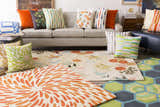 Hannington Green Dotted Accent Pillow - Clearance