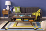 Chiconcuac Olive Throw Blanket - Clearance