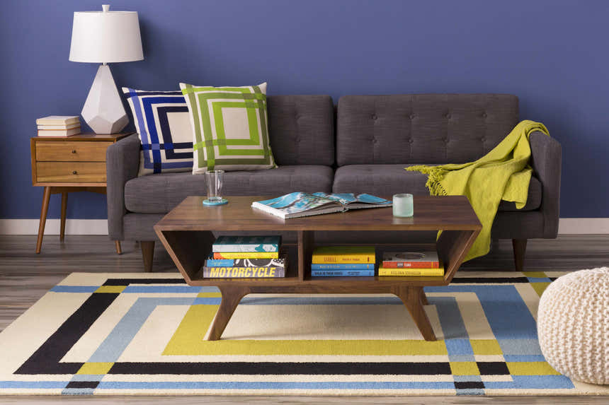 Chiconcuac Olive Throw Blanket - Clearance