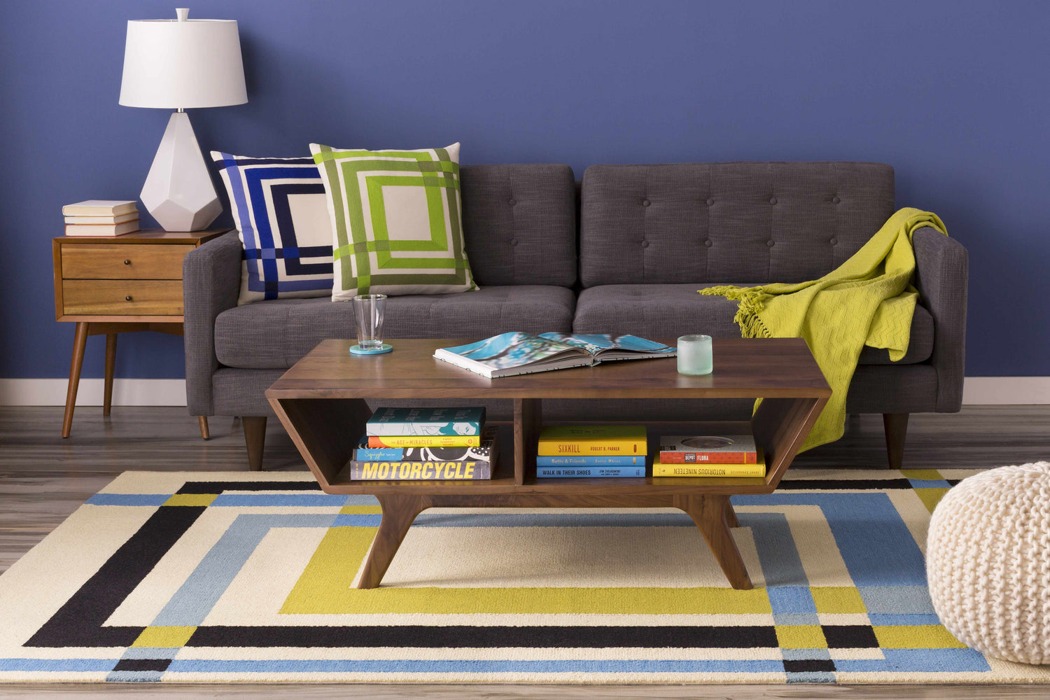 Chiconcuac Olive Throw Blanket