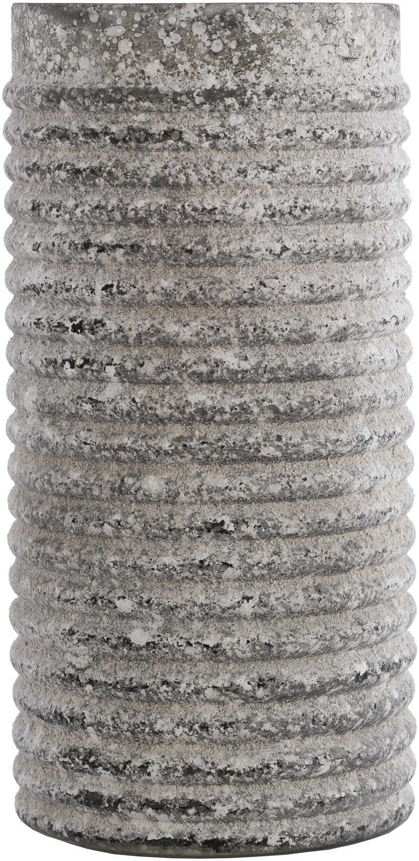 Polopina Gray Textured Cylindrical Decor - Clearance