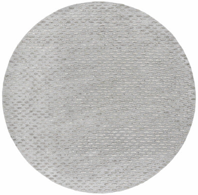 Eldersville Embossed Taupe Premium Viscose&Wool Area Rug