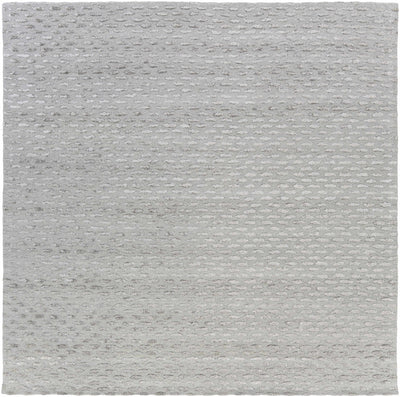 Eldersville Embossed Taupe Premium Viscose&Wool Area Rug