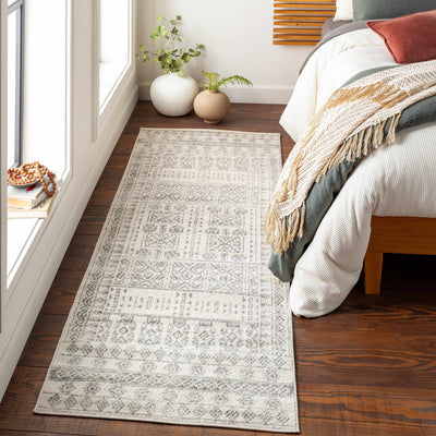 Narwee Light Gray Aztec Carpet - Clearance