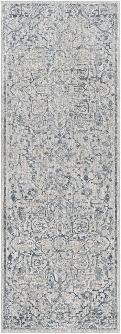 Embsay Teal Medallion Area Rug