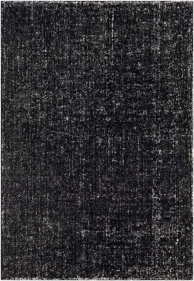 Zanoni Black Wool Area Rug