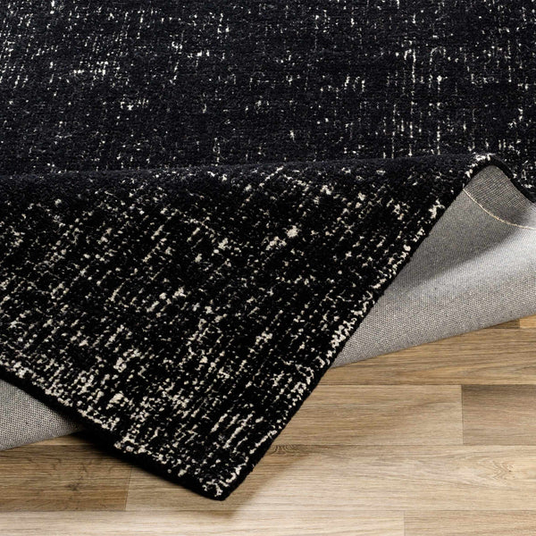 Zanoni Black Wool Area Rug