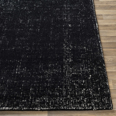 Zanoni Black Wool Area Rug