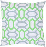 Emmaus Green Geometric Accent Pillow - Clearance