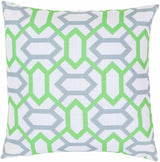 Emmaus Green Geometric Accent Pillow - Clearance