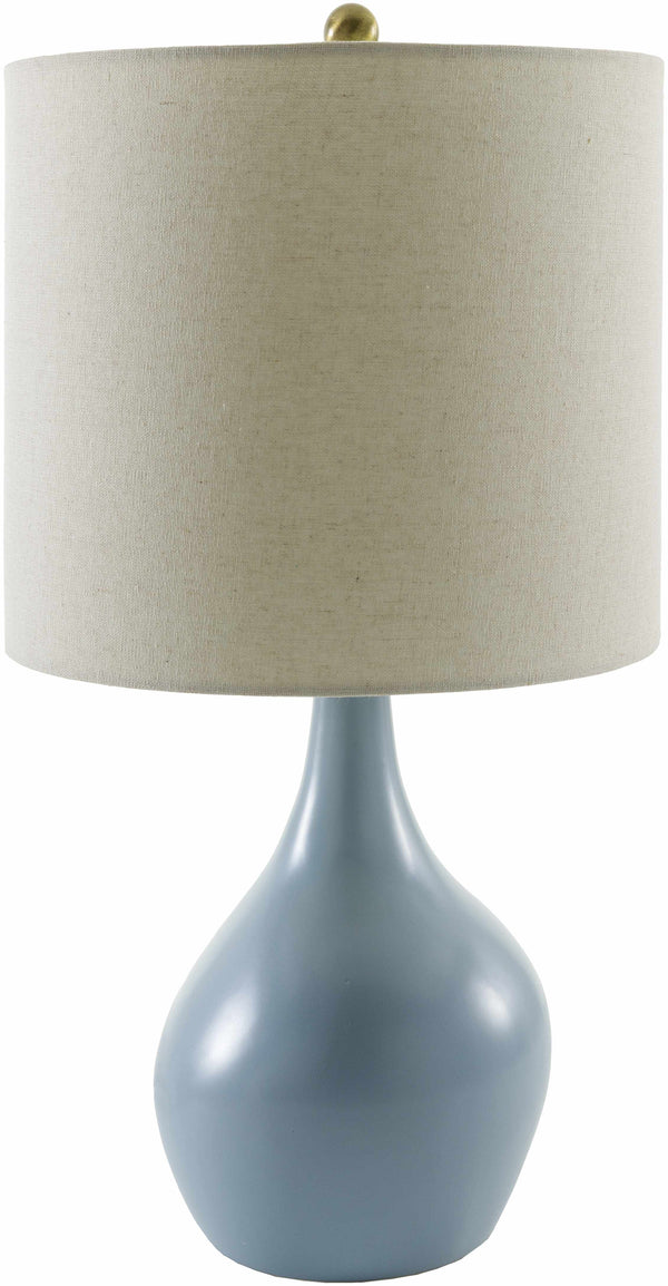 Sparanise Blue Ceramic Table Lamp