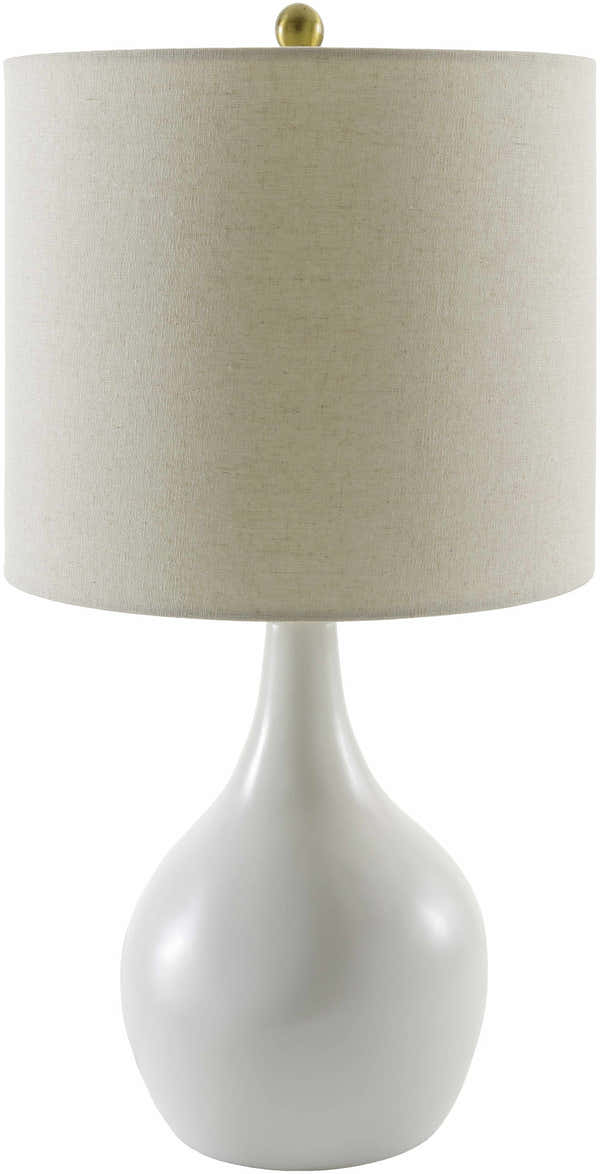Sparanise Beige Ceramic Table Lamp