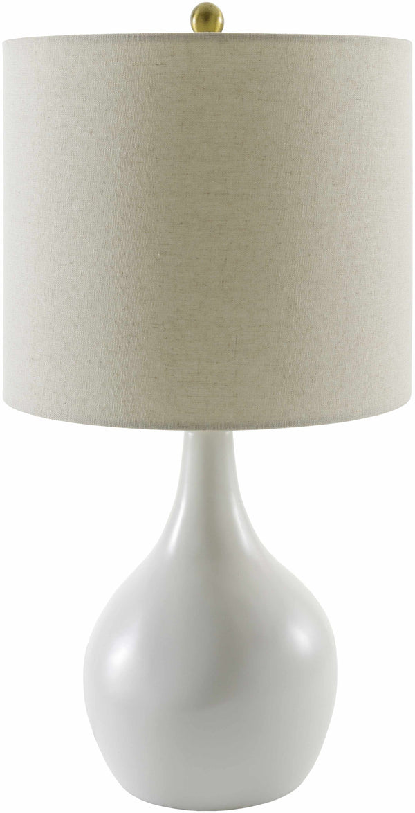 Sparanise Beige Ceramic Table Lamp