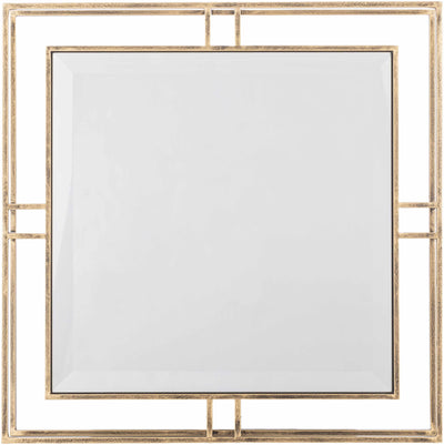 Entablado Gold Iron Wall Mirror