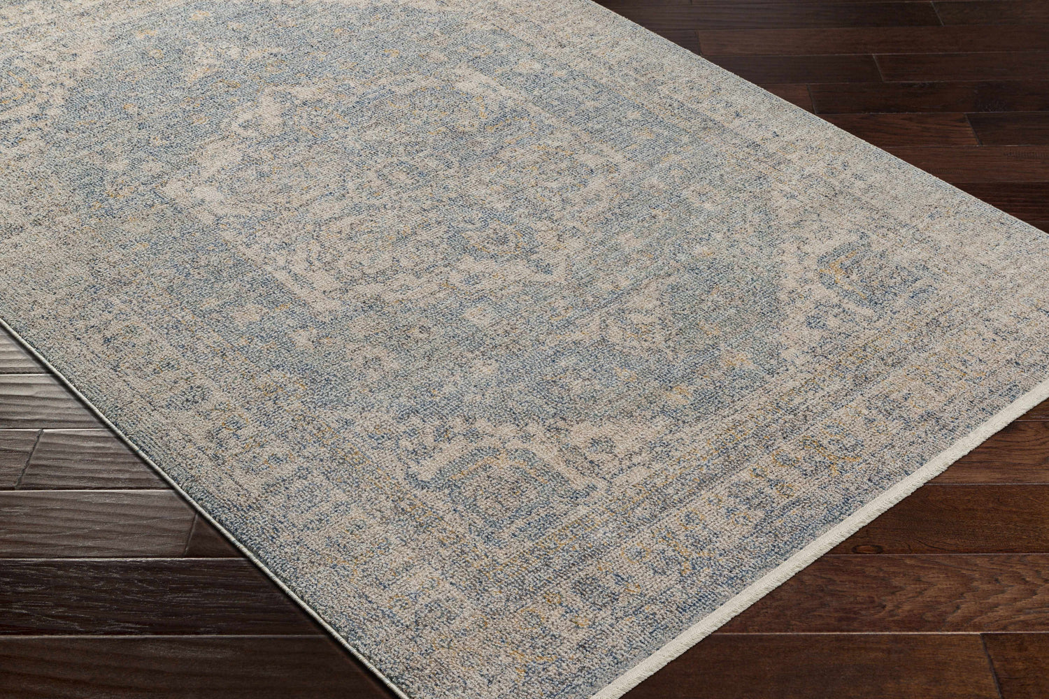 Tusa Blue Area Rug - Clearance