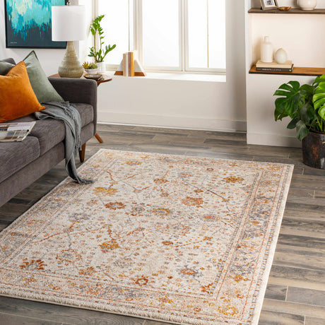 Paatan Luxe Floral Oushaq Area Rug