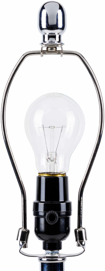 Erzurum Glass White Table Lamp