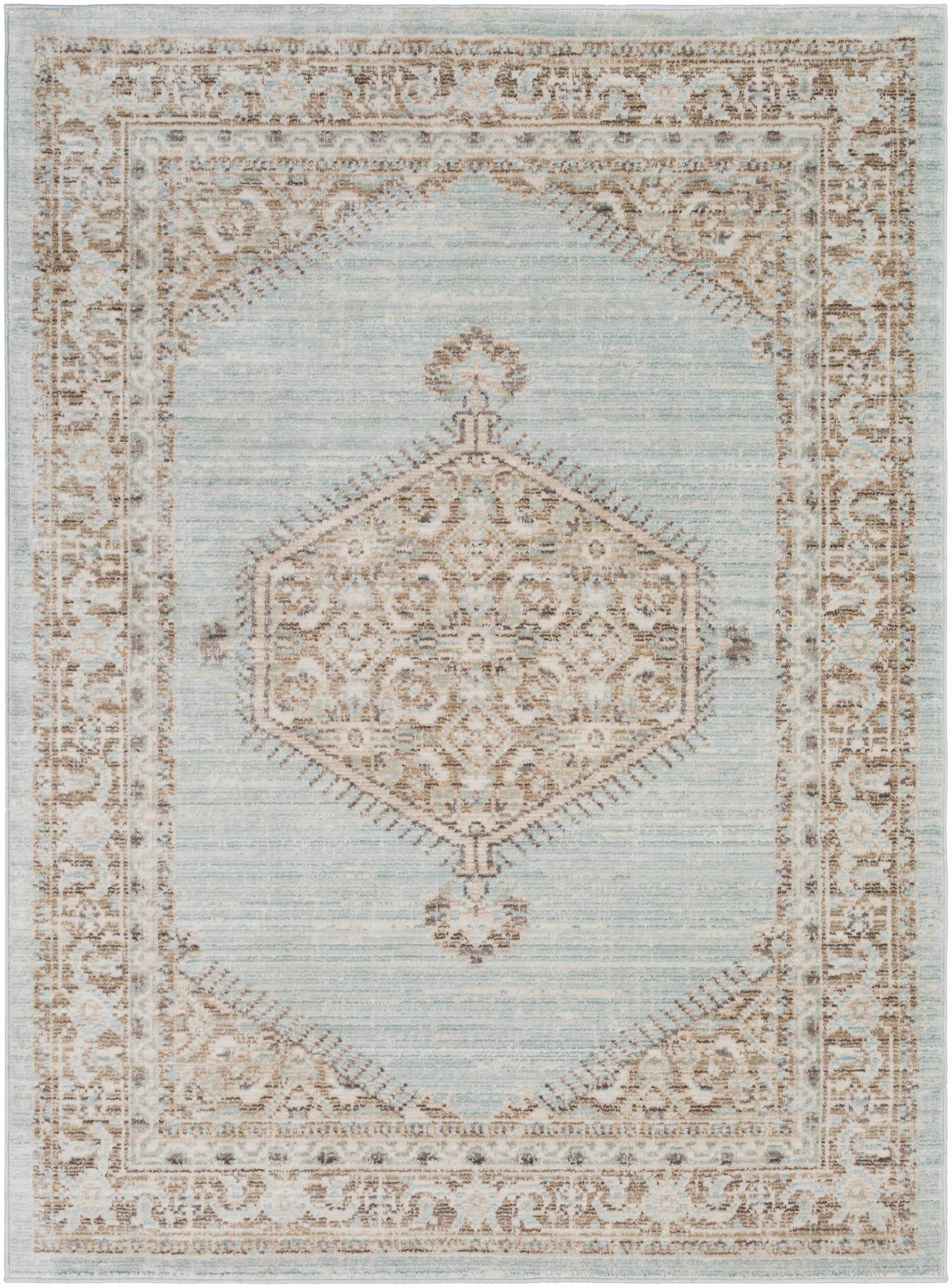 Reverse side of Escoheag Area Rug - Clearance, focusing on underside structure and material.Traditional Area Rug Backing  * 3'11" x 5'5" Rectangle