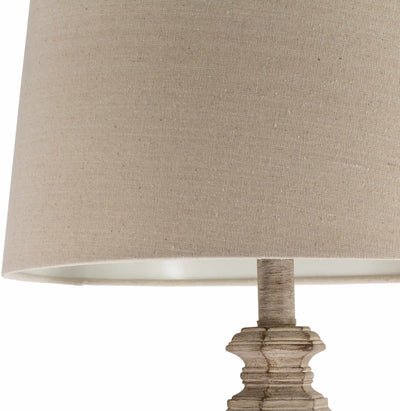 Esmeralda Resin Gray & Beige Floor Lamp