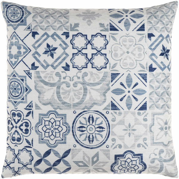 Etan Blue Mosaic Accent Pillow