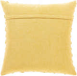 Eutaw Saffron Square Throw Pillow - Clearance
