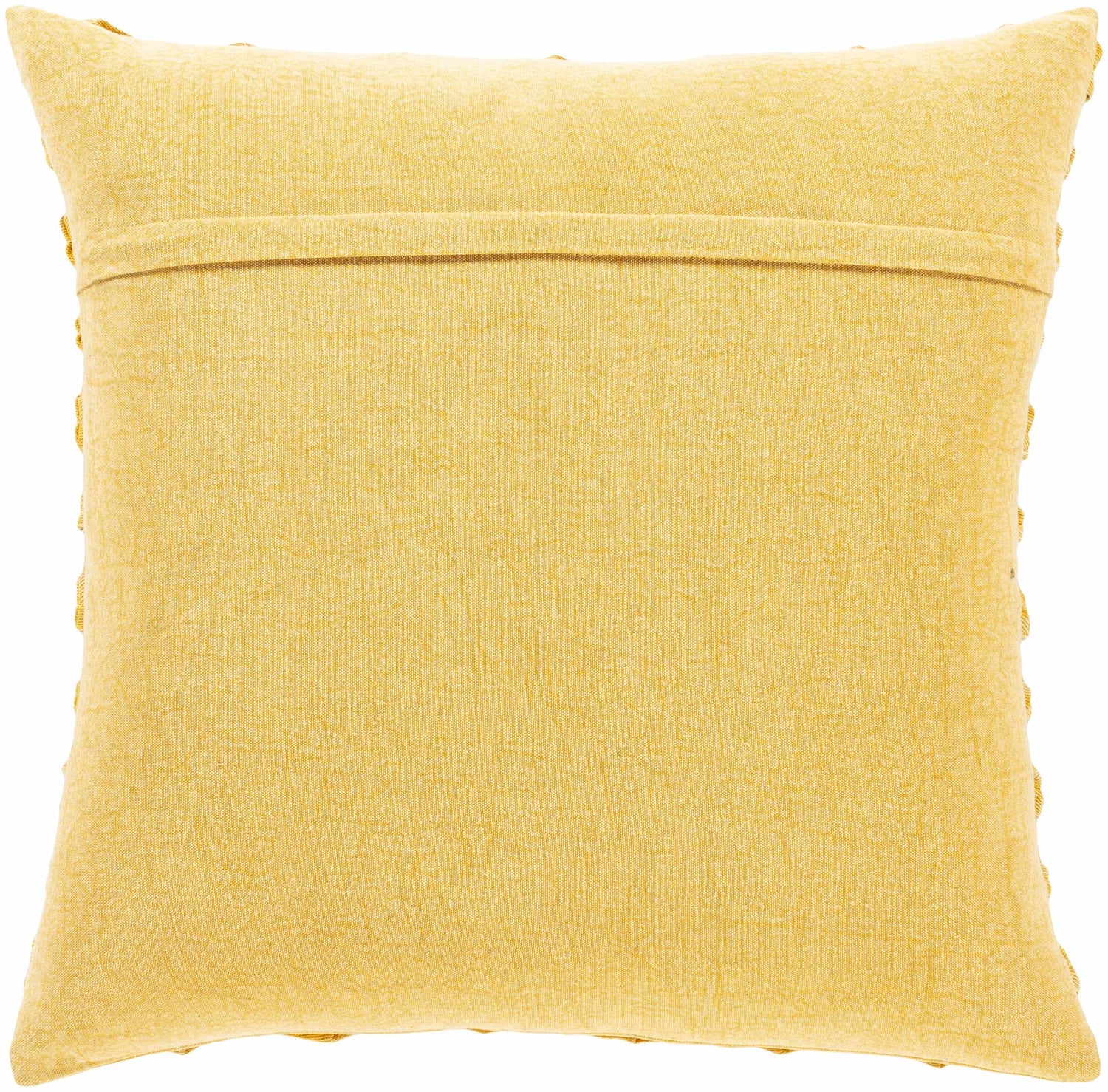 Eutaw Saffron Square Throw Pillow - Clearance