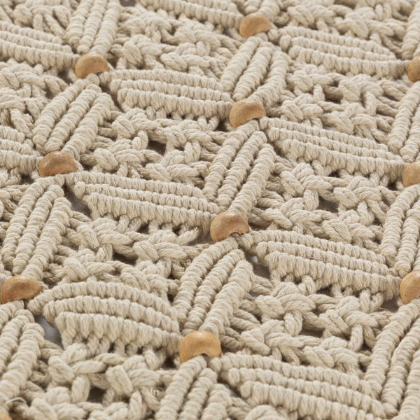 Ever Beige Boho Macrame Tapestry