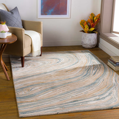 Evciler Beige Marble Rug - Promo