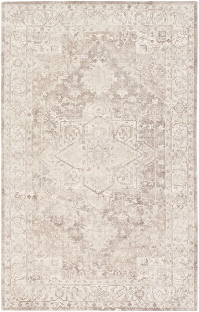 Evercreech Hand Knotted Viscose&Wool Area Rug