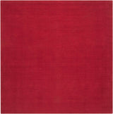 Brockton Solid Wool Crimson Red Area Rug - Clearance