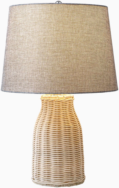 Fermoselle Beige Rattan Table Lamp