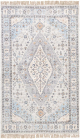 Fernhurst Distressed Beige Viscose&Cotton Rug - Clearance
