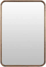 Formignana Dark Brown Circular Wall Mirror