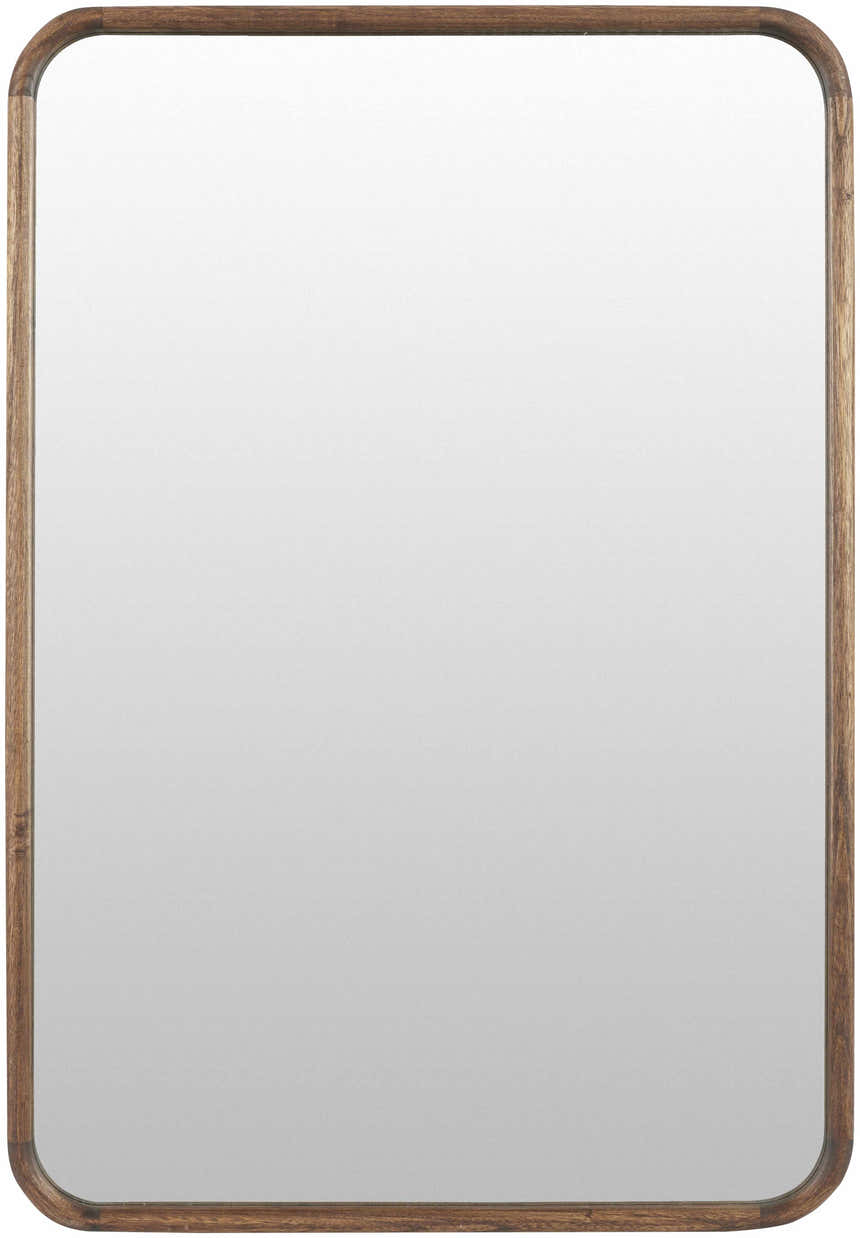 Formignana Dark Brown Circular Wall Mirror