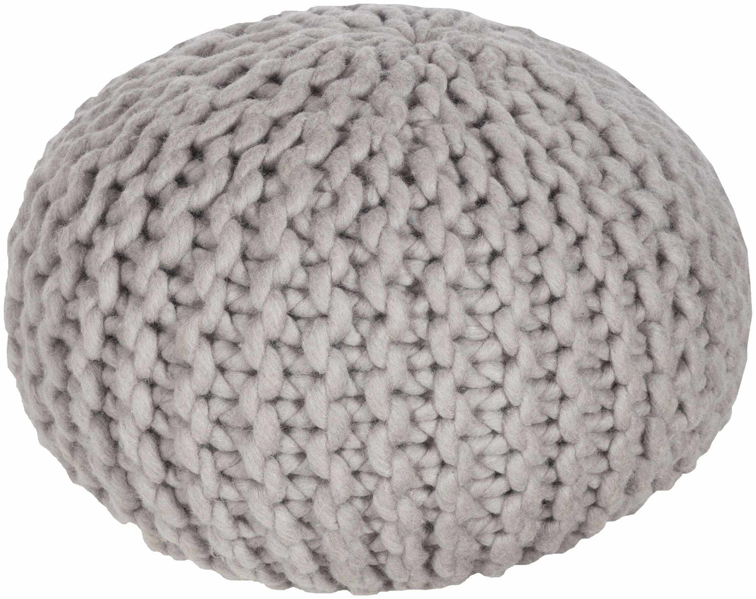 Temyasovo Wool Knitted Pouf - Clearance