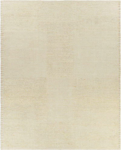 Firs Beige Hand Knotted Wool Rug