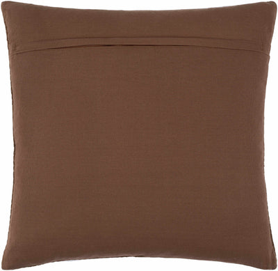 Firthcliffe Brown Square Throw Pillow - Clearance