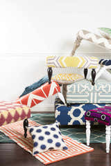 Badersdorf Upholstery Contemporary Ottoman - Clearance