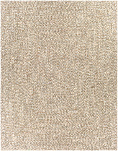 Cream Braided Faux Jute Rug