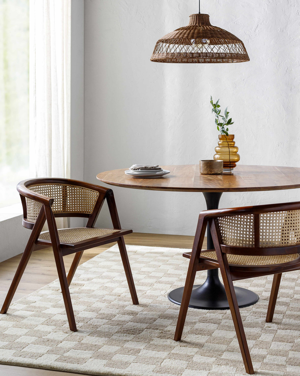 Forsbacka Peach Dining Chair