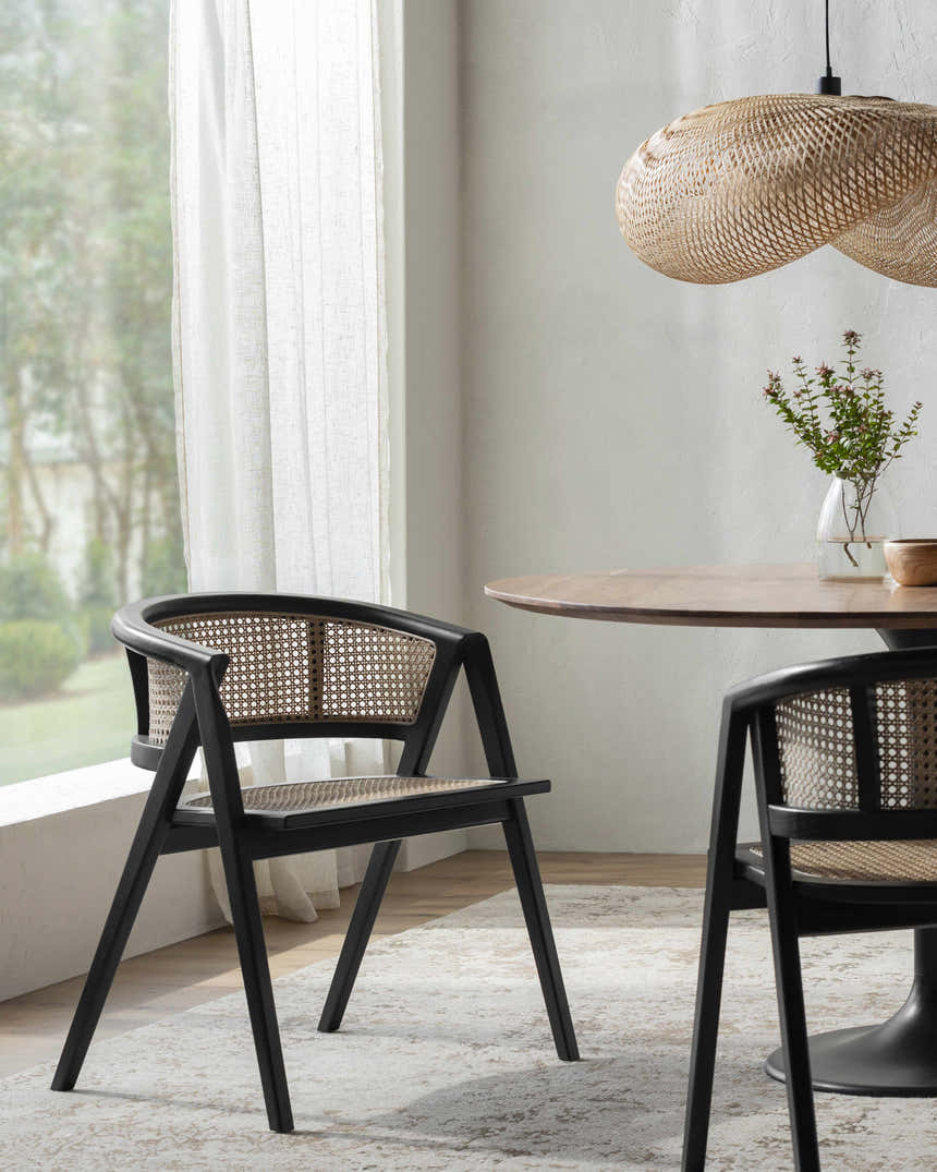 Forsbacka Black Dining Chair
