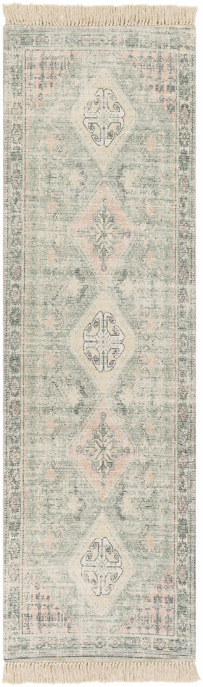 Foraker Sage Green Cotton Rug