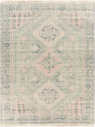 Foraker Sage Green Cotton Rug