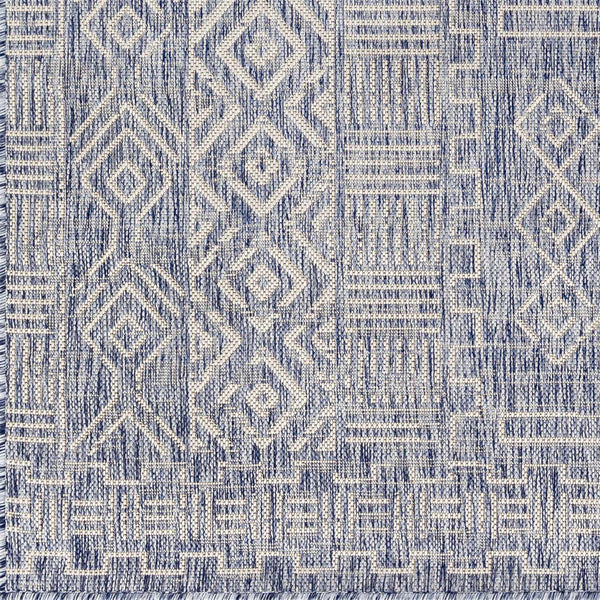 Epson Blue Indoor & Outdoor Rug - Clearance