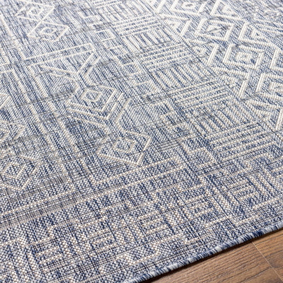 Epson Blue Indoor & Outdoor Rug - Clearance